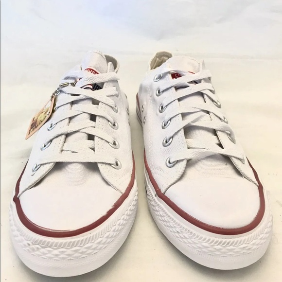 Converse Chuck Taylor All Star White Low Top Sneakers M10/ W11.5 - Picture 2 of 10